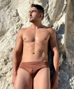 Chocolate Battysta swimsuit brief