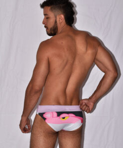 Pink Panther Vibe brief swimsuit