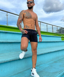 Battysta Black Sports Shorts – Versatility and timeless style