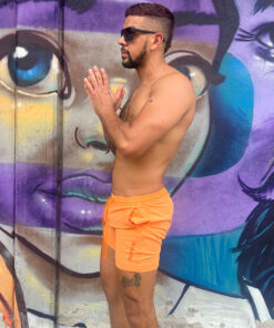 Battysta Orange Sports Shorts – Energy and dynamism in every workout