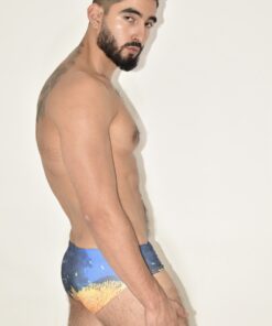 Golden Gorgonia Battysta brief swimsuit