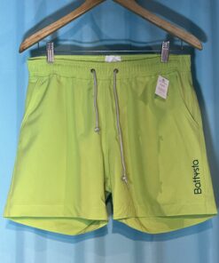Battysta Lime Green Sports Shorts – Vitality and freshness in every workout