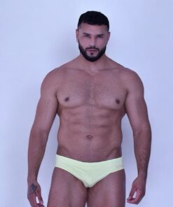 Battysta Pastel Yellow Brief Swimsuit