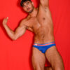 JOCKSTRAP TIPO BRIEF MICROFIBRA COLOR AZIUL REY