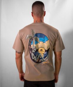 Martian print cotton T-shirt