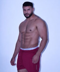 Battysta Wine Sports Shorts – Distinction and performance in every movement