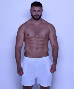Battysta White Sports Shorts – Freshness and style in every workout