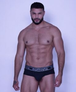 Battysta black microfiber brief – Timeless elegance and extreme comfort