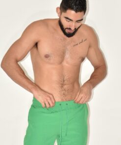 Battysta Intense Green Sports Shorts – Energy and freshness for your workouts