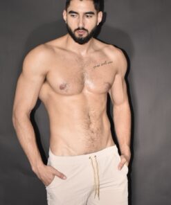Battysta Beige Sports Shorts – Neutral style and unlimited performance