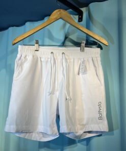 Battysta white sports shorts – Pure style and optimal performance