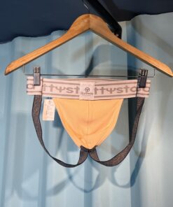 Classic Jockstrap Cotton Rib Mustard Battysta – Bold style and superior comfort