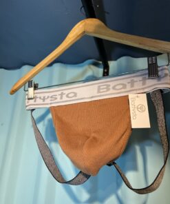 Classic Jockstrap Cotton Rib Chocolate Battysta – Strength and comfort in a classic design